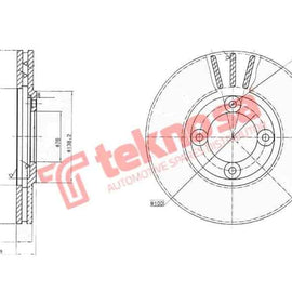 Brake Disc Toyota Cressida 81 87 (Front Vented) Brake Disc OPTIMA