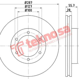Brake Disc Toyota Dyna Brake Disc OPTIMA