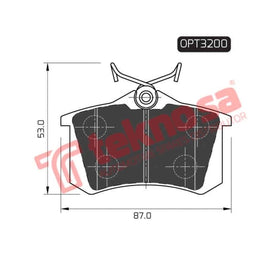 Brake Pad Audi 98 05 ( R ) (SET LH & RH Wheel) Brake Pads Optima