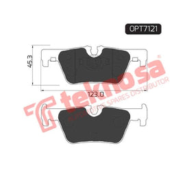 Brake Pad Bmw F20 10 ( R ) (SET LH & RH Wheel) Brake Pads OPTIMA