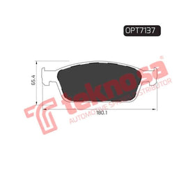 Brake Pad Figo 1.5 15 ( Front ) (SET LH & RH Wheel) Brake Pads Optima
