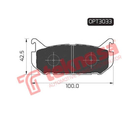 Brake Pad Ford Telstar 2.0I 93 97 ( R ) (SET LH & RH Wheel) Brake Pads Optima