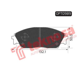 Brake Pad Honda Ballade 89 92 ( Front ) (SET LH & RH Wheel) Brake Pads Optima