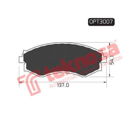 Brake Pad Hyundai Sonata 88 ( Front ) (SET LH & RH Wheel) Brake Pads Optima