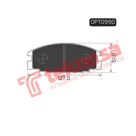 Brake Pad Isuzu Kb Series 89 95 (Front)