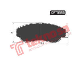 Brake Pad Kia Sportage 94 ( Front ) (SET LH & RH Wheel) Brake Pads Optima