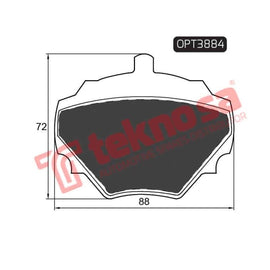 Brake Pad Land Rover Defender 98 ( R ) (SET LH & RH Wheel) Brake Pads Optima
