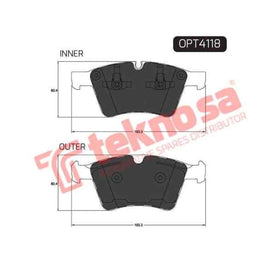 Brake Pad Mercedes M Class 06 ( Front ) (SET LH & RH Wheel) Brake Pads Optima