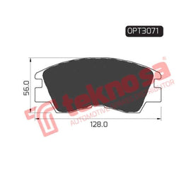 Brake Pad Mitsubishi Pajero Ldv 94 98 ( Front ) (SET LH & RH Wheel) Brake Pads Optima