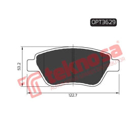 Brake Pad Opel CoRear Solida D 09 ( Front ) (SET LH & RH Wheel) Brake Pads Optima