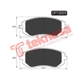 Brake Pad Subaru Forester 03 ( Front ) (SET LH & RH Wheel) Brake Pads OPTIMA