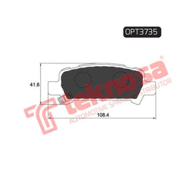 Brake Pad Subaru Forester 97 ( R ) (SET LH & RH Wheel) Brake Pads Optima