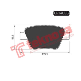 Brake Pad Volkswagen Golf [7] 10 ( R ) (SET LH & RH Wheel) Brake Pads Optima