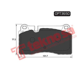 Brake Pad Volkswagen Touareg 05 ( Front ) (SET LH & RH Wheel) Brake Pads Optima