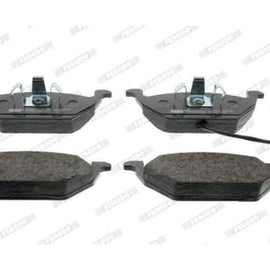 Brake Pads Front Audi A 1 (11 ) A3 (99 ) Seat Ibiza (07 ) Vw New Beetle (99 ) Crosspolo (10 ) Golf Jetta [4][5][6] (99 16) Polo (02 14) (FERODO FDB1398) (SET LH & RH Wheel) Brake Pads FERODO