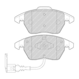 Brake Pads Front Audi A1 (14 18) A3 (03 13) Sa (14 ) Tt (07 ) Vw Polo (18 ) Vw Cc,Eos (FERODO FDB1641) (SET LH & RH Wheel) Brake Pads FERODO