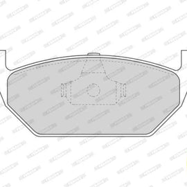 Brake Pads Front Audi A1 (15 ) Seat Ibiza (07 ) Vw Crosspolo (14 ) Golf 4 Jetta 4 (99 ) Polo (14 ) Up (FERODO FDB1094) (SET LH & RH Wheel) Brake Pads FERODO