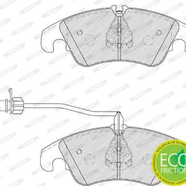 Brake Pads Front Audi A4 (08 16) A5,A6 (08 18) A7 (11 ) Q5 (09 ) S5 (08 ) (FERODO FDB4044) (SET LH & RH Wheel) Brake Pads FERODO