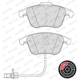 Brake Pads Front Audi A4 (08 16) A5,A6 (08 18) Q5 (13 ) (FERODO FDB4045) (SET LH & RH Wheel) Brake Pads FERODO