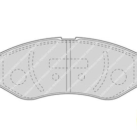 Brake Pads Front Chev Sonic (11 ) Spark Lite (10 ) Proton Savvy (06 ) (FERODO FDB1699) (SET LH & RH Wheel) Brake Pads FERODO