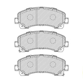 Brake Pads Front Chev Trailbalzer 2.5,2.8D,3.6 (12 ) Isuzu 250 300 360 D Teq (07 ) Mu X (18 ) (FERODO FDB4299) (SET LH & RH Wheel) Brake Pads FERODO