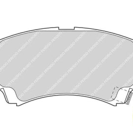 Brake Pads Front Chev Opel CoRear Solida,Utility (01 17) Meriva,Tigra (05 09) Opel Combo (06 ) (FERODO FDB1421) (SET LH & RH Wheel) Brake Pads FERODO