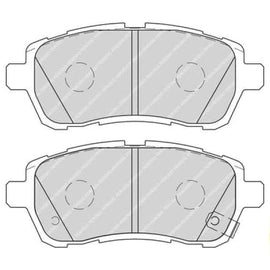 Brake Pads Front Daihatsu Sirion (05 14) Ford Figo (15 ) Mazda 2 (07 ) Suzuki Baleno (17 ) Toyota Starlet (20 ) (FERODO FDB4110) (SET LH & RH Wheel) Brake Pads FERODO