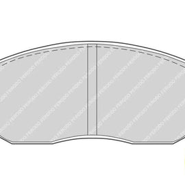 Brake Pads Front Daihatsu Terios (97 06) Terios 1.5 (06 15) (FERODO FDB759) (SET LH & RH Wheel) Brake Pads FERODO