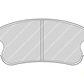 Brake Pads Front Fiat Uno Cento,Fire,Mia,Pacer (96 00) (FERODO FDB351) (SET LH & RH Wheel) Brake Pads FERODO