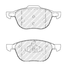 Brake Pads Front Ford Ecosport (13 ) Focus [2][3] (05 15 ) Kuga (11 ) Mazda 3 (04 14) Volvo C30,C70,S40,V40,V50 (06 18) (FERODO FDB1594) (SET LH & RH Wheel) Brake Pads FERODO