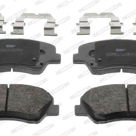 Brake Pads Front Hyundai Accent Iv (11 ) Elantra (11 ) I20 [2] (15 ) Kia Cerato [2][ (09 ) Rio [3] (11 ) (FERODO FDB4623) (SET LH & RH Wheel) Brake Pads FERODO