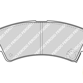Brake Pads Front Hyundai Atos 1.0I,1.1I (99 13) (FERODO FDB1326) (SET LH & RH Wheel) Brake Pads FERODO