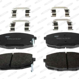 Brake Pads Front Hyundai Creta (17 ) I30 (09 12>) Sonata (10 ) Kia Carens [2] (06 ) Cerato [2] (07 ) Optima,Soul,Proceed (FERODO FDB1869) (SET LH & RH Wheel) Brake Pads FERODO