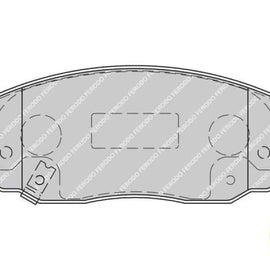 Brake Pads Front Hyundai I10 & Facelift (09 13) Kia Picanto (04 11) (FERODO FDB1783) (SET LH & RH Wheel) Brake Pads FERODO