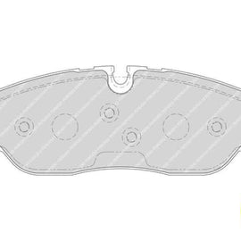 Brake Pads Front Land Rover Discovery [3][4] (05 09) Range Rover [3] (02 ) (FERODO FDB1615) (SET LH & RH Wheel) Brake Pads FERODO