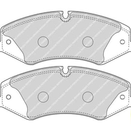 Brake Pads Front Landrover Discovery [4] (09 ) Range Rover 3,5,Sport (09 ) (FERODO FDB4104) (SET LH & RH Wheel) Brake Pads FERODO