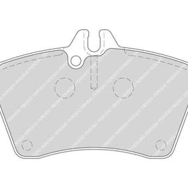 Brake Pads Front Mercedes A170,A180,A200,B170,B180 [W169 W245] (05 13) (FERODO FDB1749) (SET LH & RH Wheel) Brake Pads FERODO