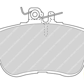 Brake Pads Front Mercedes C Class [W202] (94 00) (FERODO FDB854) (SET LH & RH Wheel) Brake Pads FERODO