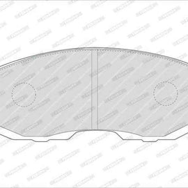 Brake Pads Front Nissan 200Sx (89 02) Maxima (91 96) Suzuki Sx4 (08 ) (FERODO FDB755) (SET LH & RH Wheel) Brake Pads FERODO