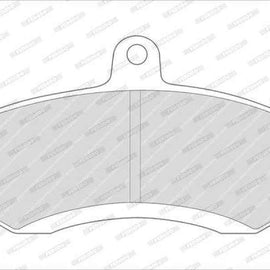 Brake Pads Front Nissan Langley,Pulsar (80 87) Sabre Sentra (87 02) Nissan 1400 Ldv ( 08) (FERODO FDB373) (SET LH & RH Wheel) Brake Pads FERODO