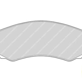 Brake Pads Front Nissan Sabre 200Gxi,200Sti (93 02) (FERODO FDB788) (SET LH & RH Wheel) Brake Pads FERODO