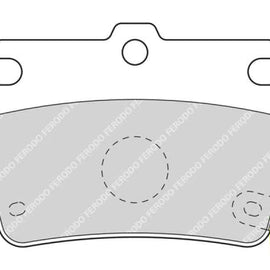 Brake Pads Fr Rr Chery Tiggo (08 ) Toyota Rav 4 [2] (02 06) (FERODO FDB1531) (SET LH & RH Wheel) Brake Pads FERODO