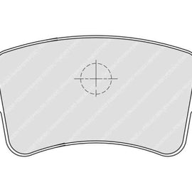 Brake Pads Rear Audi A4 (08 16) A5,A6 (08 18) A7 (11 ) Q5 (09 ) S5 (08 ) (FERODO FDB4050) (SET LH & RH Wheel) Brake Pads FERODO