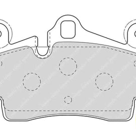 Brake Pads Rear Audi Q7 3.0 Tdi (08 ) Prosche Cayenne (10 ) Vw Toureg Tdi (06 ) (FERODO FDB1627) (SET LH & RH Wheel) Brake Pads FERODO