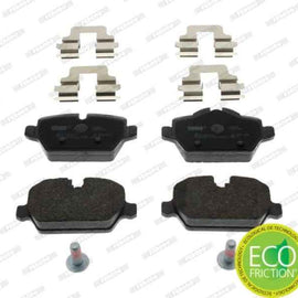 Brake Pads Rear Bmw E8X E9X 116I,118I,120I,320I,320D (07 12) (FERODO FDB1806) (SET LH & RH Wheel) Brake Pads FERODO