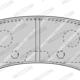 Brake Pads Rear Chev Optra 1.6,1.8 (03 11) (FERODO FDB4295) (SET LH & RH Wheel) Brake Pads FERODO