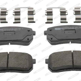 Brake Pads Rear Hyundai H1 (09 ) Kia Carnival (06 ) Grand Sedona (15 ) Sedona (07 ) Sorento (15 ) (FERODO FDB4114) (SET LH & RH Wheel) Brake Pads FERODO