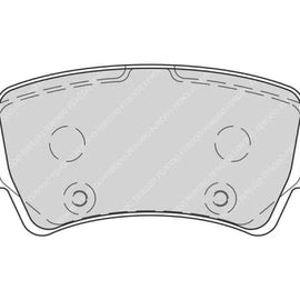 Brake Pads Rear Land Rover Evoque 2.0,2.2 (12 ) Freelander [2] (06 ) Volvo S60 [2] (10 ) S80 [2] (06 ) V60,Xc60,Xc70 (FERODO FDB4237) (SET LH & RH Wheel) Brake Pads FERODO