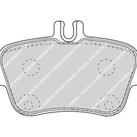 Brake Pads Rear Mercedes A Class [W176] (12 ) B Class [W246] (12 ) Cla [C117] (13 ) Slc [R172] (16 ) (FERODO FDB4163) (SET LH & RH Wheel) Brake Pads FERODO