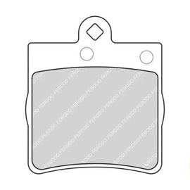Brake Pads Rear Mercedes C Class,E Class,Slk [W203 W202 W210] (94 13) (FERODO FDB1311) (SET LH & RH Wheel) Brake Pads FERODO